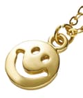 Miniatyrbilde 2 av 2: Happy - halskjede med glad Buddha 18K gullbelagt gavejulegave