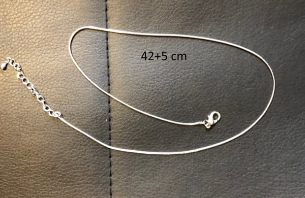 halskedja halsband max 47 cm