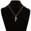 Miniatyrbild 1 av 3: halsband love med strass hjärta