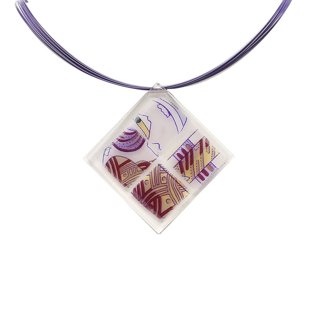 Hermes Rishine Necklace White