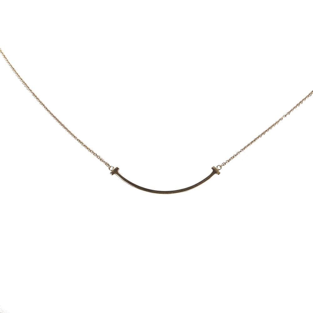 Tiffany Smile Pendant Silver Necklace Silver