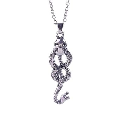 Harry Potter Halsband - Nagini / Lord Voldemort Horcrux - Silver