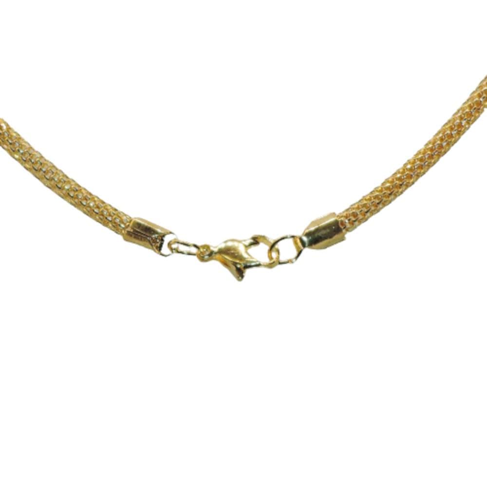 Halsband - Dubbelpack - Guld - 45cm längd - 3mm tjocklek