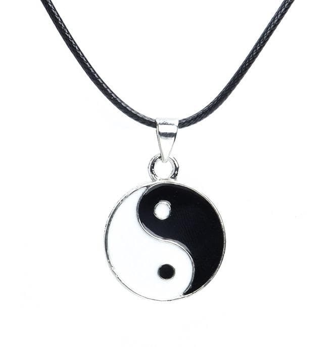 Halsband Yin Yang Tai Chi Symbol Kraft Energi Rem