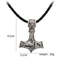 Miniatyrbild 5 av 5: Raytheon Hammer Mjolnir Necklace Halsband
