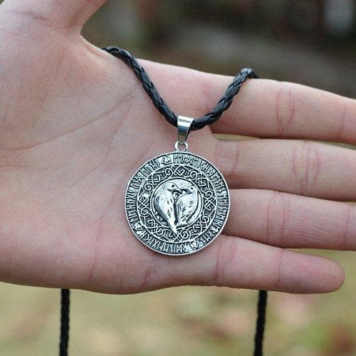 Pirate Bird Vikings Necklace Halsband