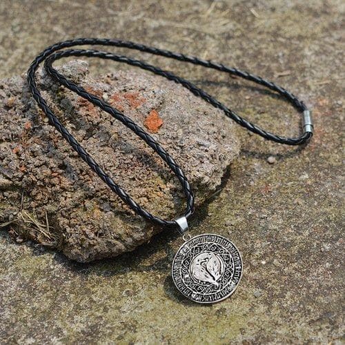 Pirate Bird Vikings Necklace Halsband