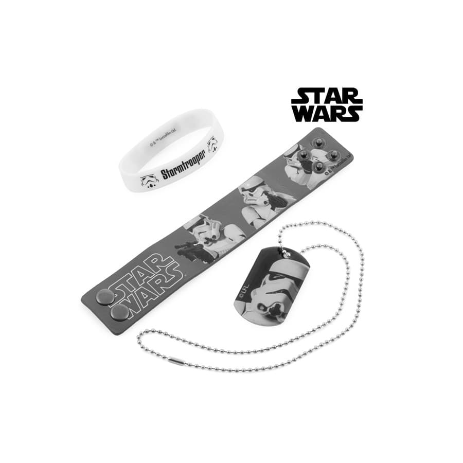 Armband och halsband Stormtrooper (Star Wars)