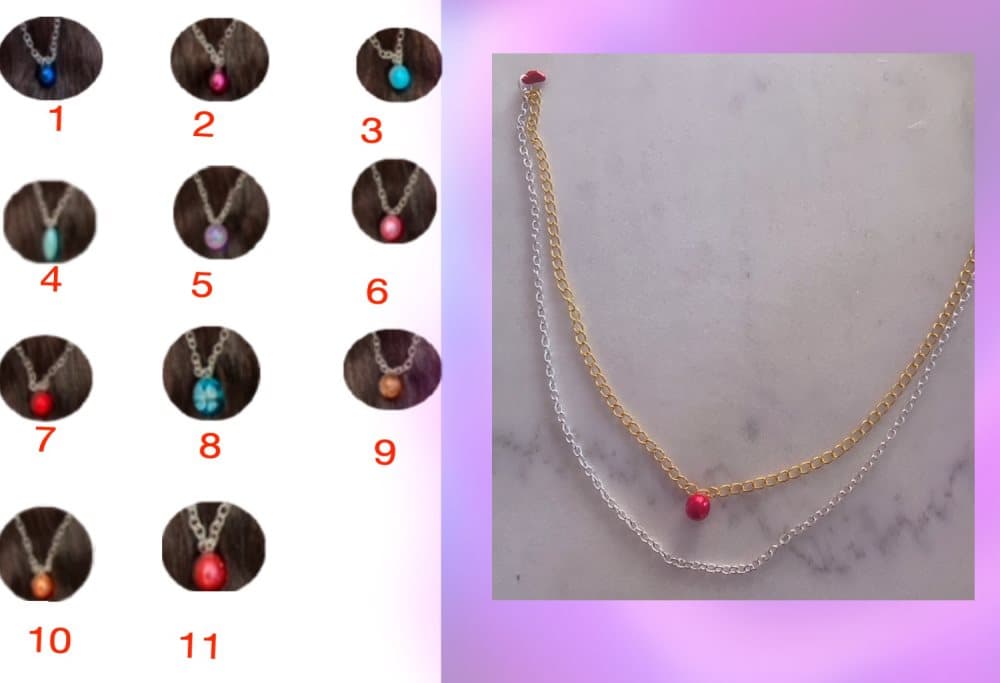 Supersnyggt halsband tvårandigt - pärla XI9 supershine
