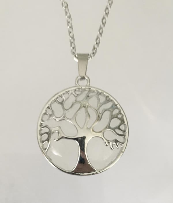 Necklace - Tree of Life - Rock Crystal