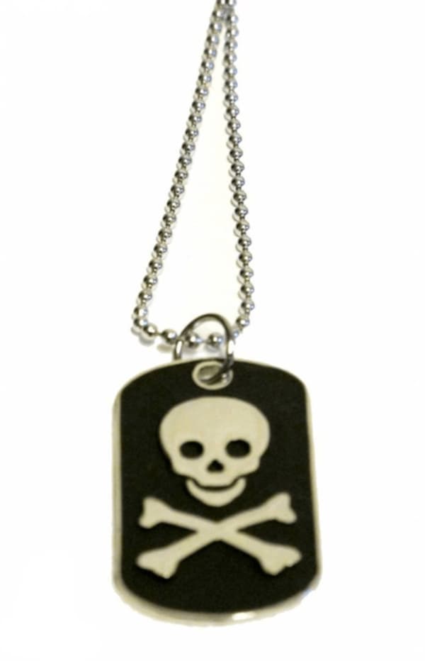 Halskæde - Dog Tag Pirate