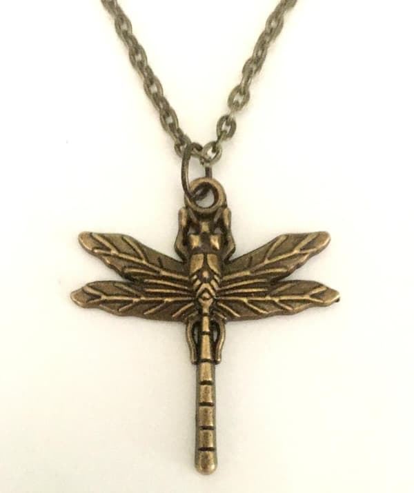 Necklace - Dragonfly - Bronze