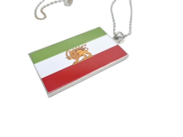 Gammelt Iran flag halskæde