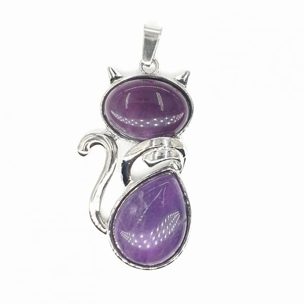 Necklace - Amethyst - Chain