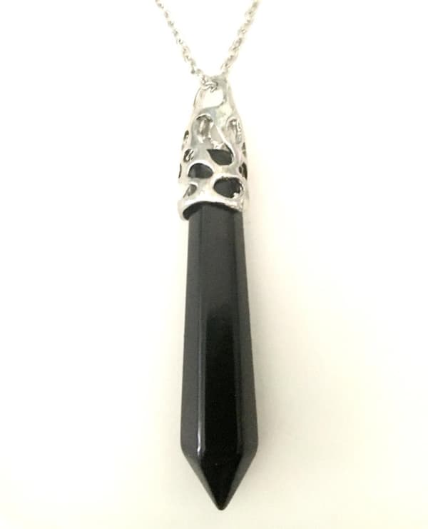 Necklace - Amethyst - Chain