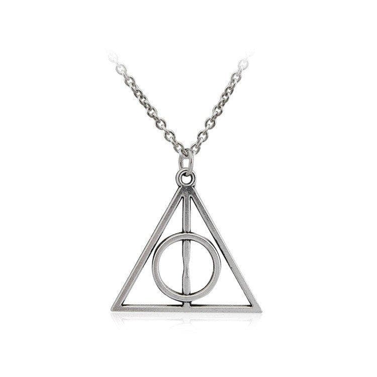 Harry Potter Halsband - Deathly Hallows - Dödsrelikerna - Silver