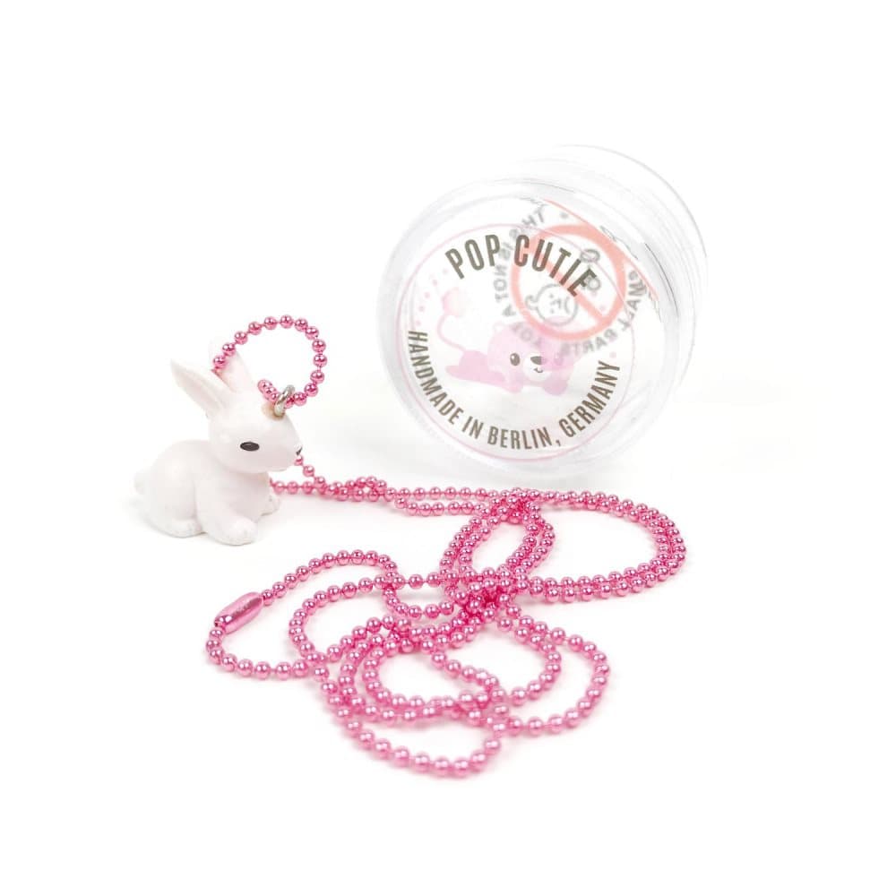Pop Cutie Gacha Baby Kanin Halsband - Vit