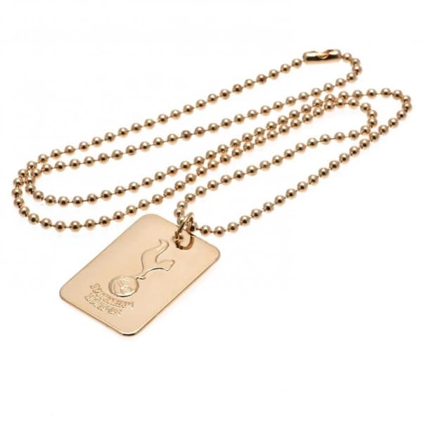 Tottenham Hotspur FC Dog Tag Gold One Size
