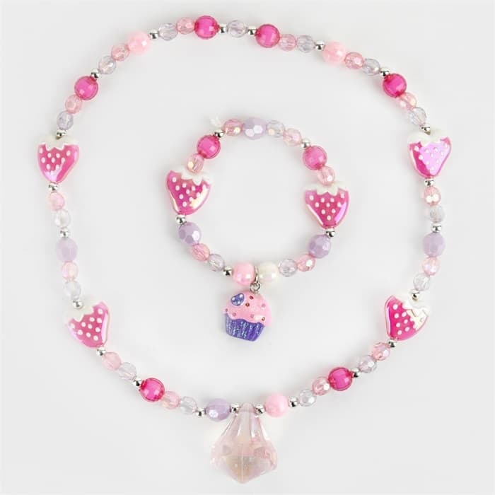 Halsband med Armband Diamond - Den Goda Fen