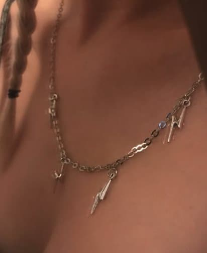 GOLDEN THUNDER Halsband Design ALL HANDMADE NYHET LOVE UNIKA