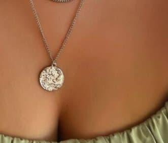 PALETT GOLD Halsband Design ALL HANDMADE NYHET LOVE UNIKA