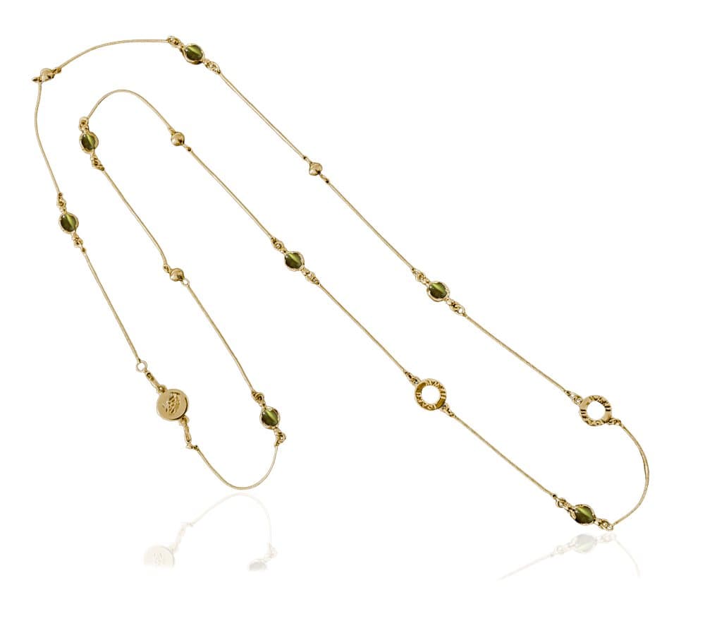 OYSTER ICONIC NECKLACE Olive Green
