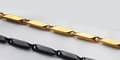 Miniatyrbilde 2 av 6: 18K gold-plated or stainless steel chain "melon seed" shaped chain