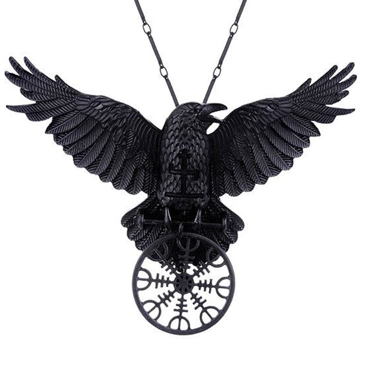 Helm Of Awe Raven Halsband