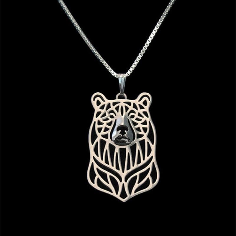 Halsband Björn Bear Djur Rovdjur