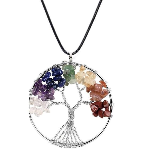 Halsband Livets Träd CHAKRA Tree Of Life REM New Age