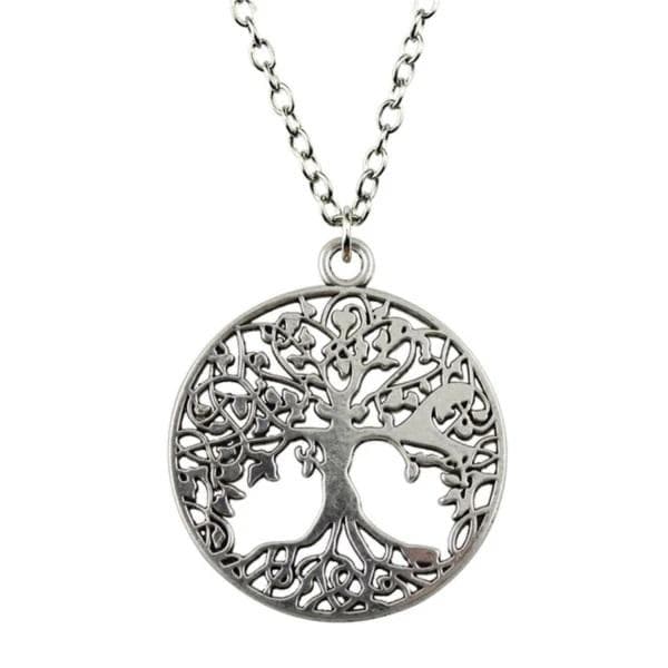 Halsband Livets Träd Tree Of Life Symbol Rostfri Kedja