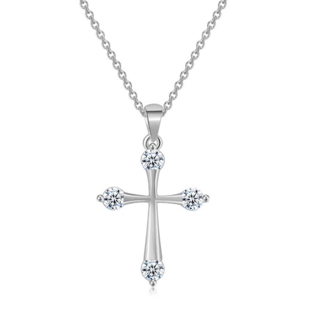 Elegant Hög Kvalitet Kors Halsband