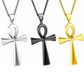 Miniatyrbild 4 av 4: Stilrent Egyptiskt Kors Halsband