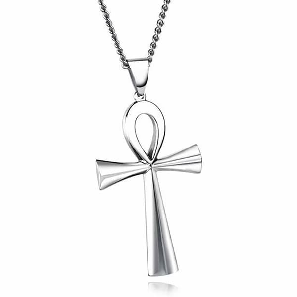 Stilrent Egyptiskt Kors Halsband