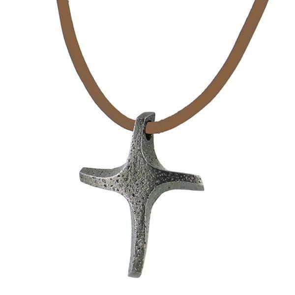 Unisex silverhänge med halsband (52 cm) - Alla hjärtans dag idé och smyckespresent