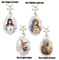 Miniatyrbild 6 av 11: Elegant Vattendroppe Halsband