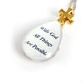 Miniatyrbild 10 av 11: Elegant Vattendroppe Halsband