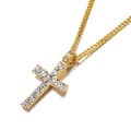 Miniatyrbild 3 av 10: Elegant Stilrent Kors Halsband