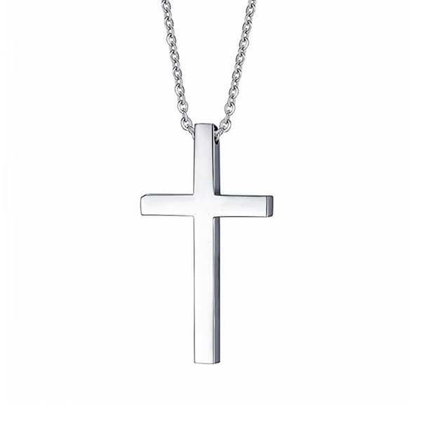 Stilrent Slittålig Kors Halsband Hög Kvalitet