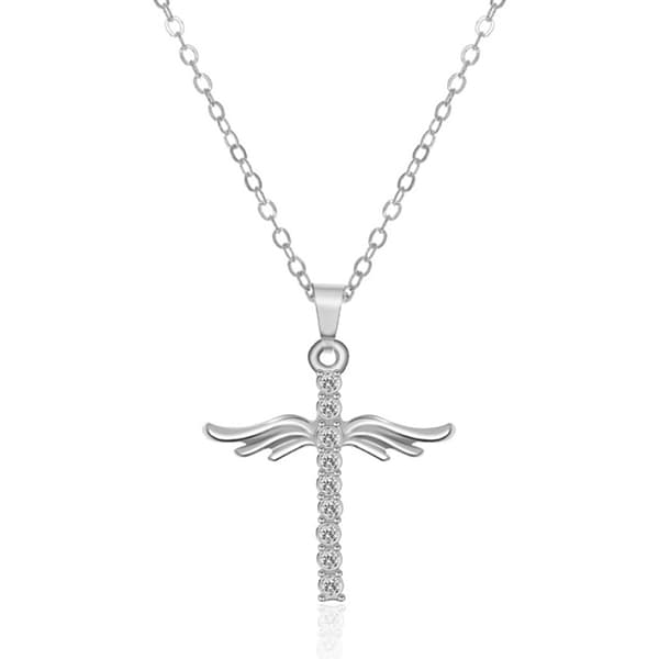 Elegant Kors Halsband Silver