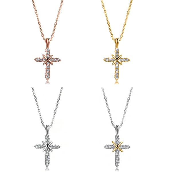 Stilsäkert Exklusivt Kors Halsband