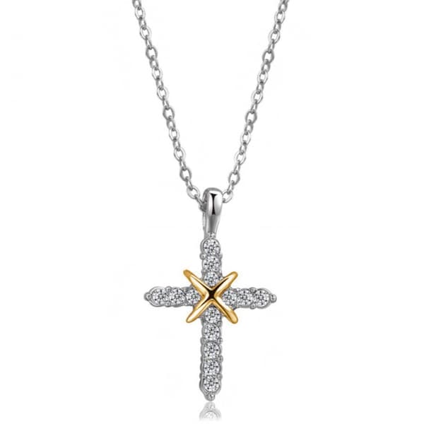 Stilsäkert Exklusivt Kors Halsband