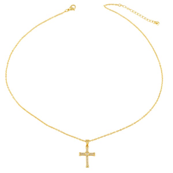 Exklusivt Hög Kvalitets Kors Halsband