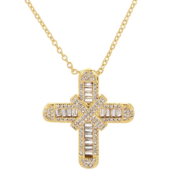Exklusivt Stilsäkert Kors Halsband HÖG KVALITET