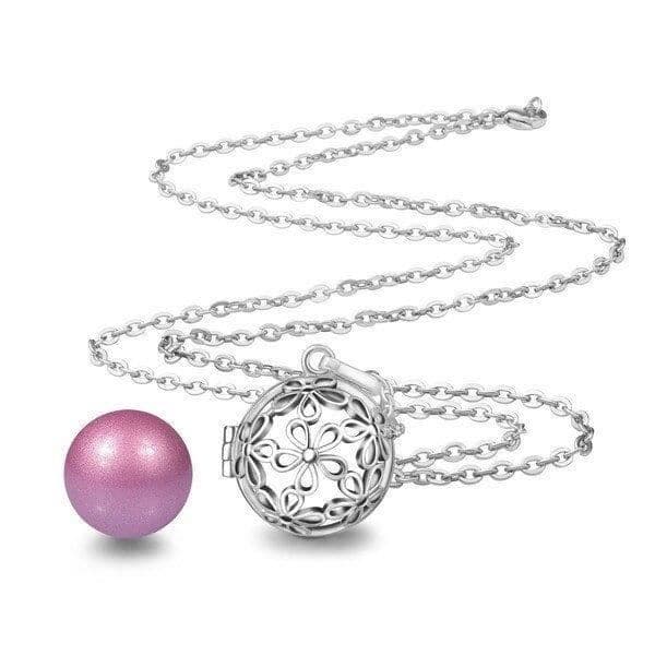 Pink Ball Daisy Hollow Cage Graviditet Bola