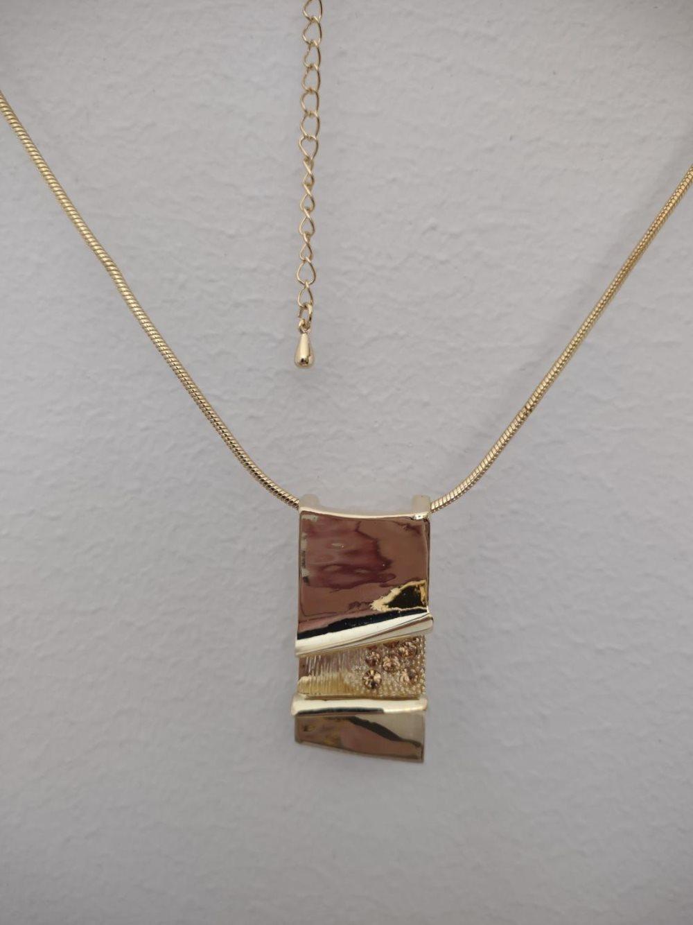 Halsband | Glassstener Hängen
