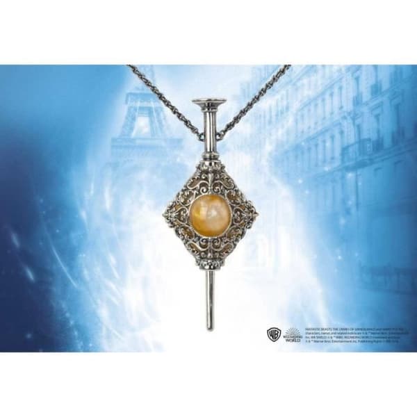 Noble Collection NOB8096 - KVM SWITCH - Fantastic Beasts 2 replika Gellert Grindelwald hänge med kedja