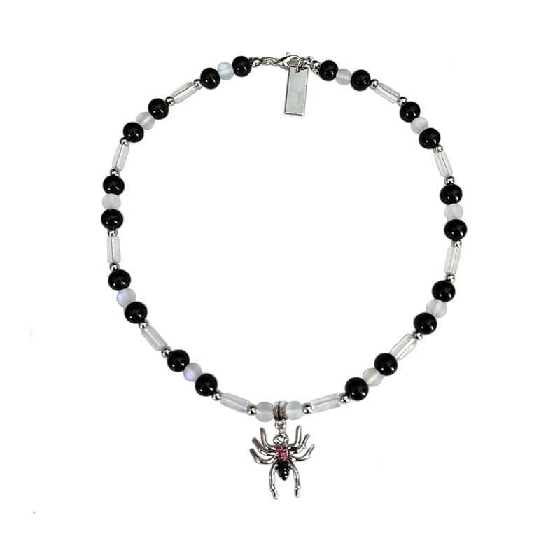 Gothic Spider Choker Halsband Flerfärgad
