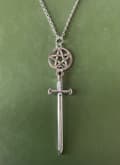Pikkukuva 2 / 3: Necklace/Kaulakoru - Pentagram/Pentagrammi