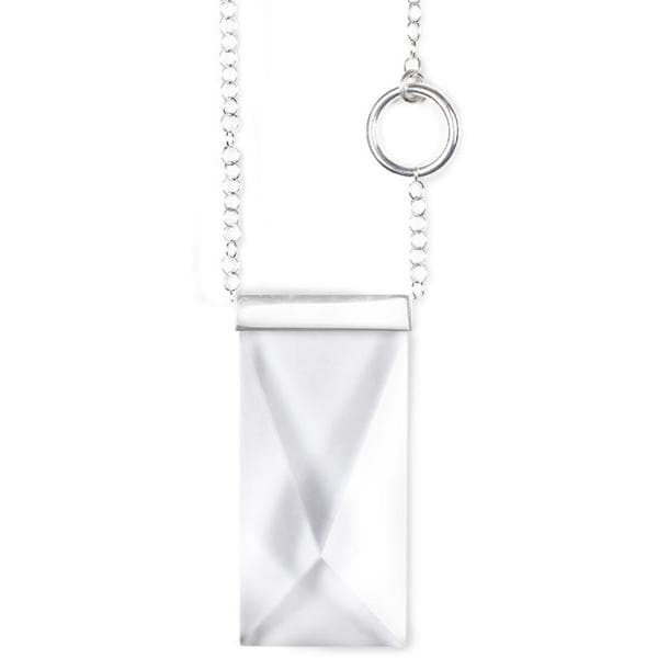 Spektra halsband Silver - Målerås
